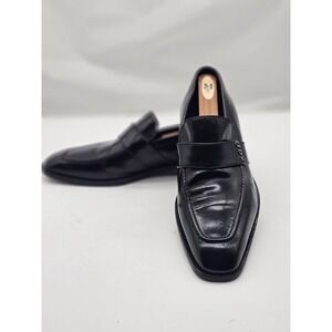 AGL ATTILIO GIUSTI LEOMBRUNI Made In Italy  Slip On Shoes  Size 42 Black